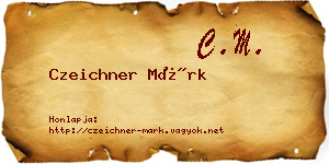 Czeichner Márk névjegykártya